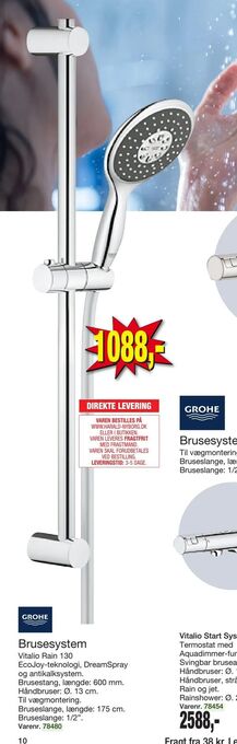 Harald Nyborg Brusesystem tilbud