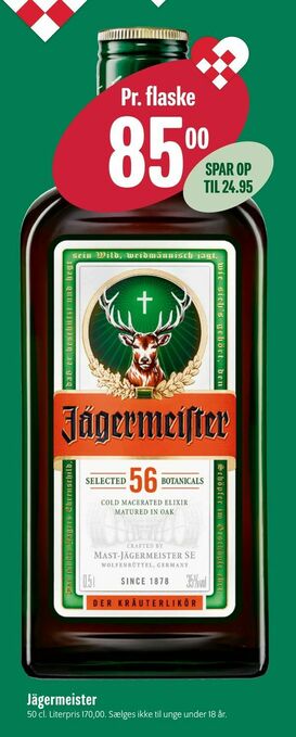 Min Købmand Jägermeister tilbud