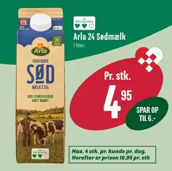 Arla 24 Sødmælk