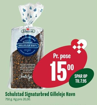 Min Købmand Schulstad Signaturbrød Gilleleje Havn tilbud