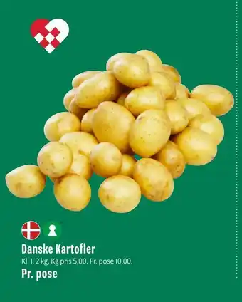 Min Købmand Danske Kartofler tilbud