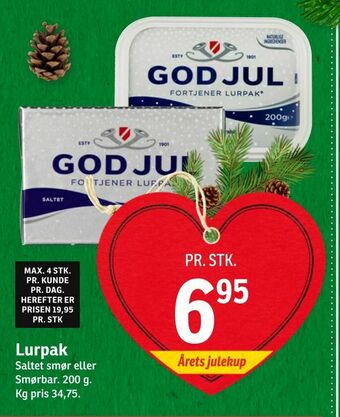SPAR Lurpak tilbud
