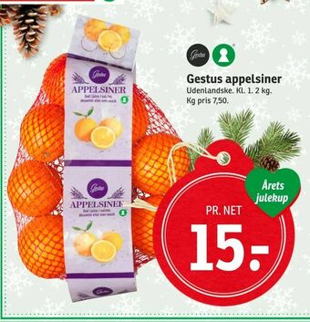 SPAR Gestus appelsiner tilbud