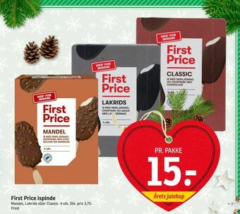 SPAR First Price ispinde tilbud