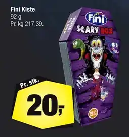 Calle Fini Kiste, DKK 20 tilbud