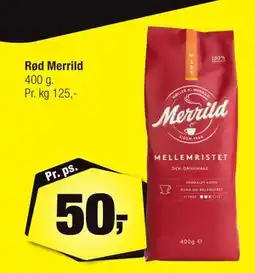 Calle Rød Merrild, DKK 50 tilbud