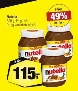 Calle Nutella, DKK 115 tilbud