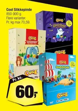 Calle Cool Slikkepinde, DKK 60 tilbud