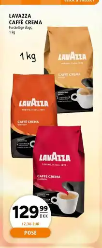 Scandinavian Park LAVAZZA CAFFÈ CREMA, DKK 129.99 tilbud