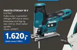 Davidsen MAKITA STIKSAV 18 V, DKK 1620 tilbud