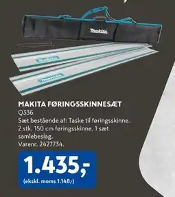 Davidsen MAKITA FØRINGSSKINNESÆT, DKK 1435 tilbud