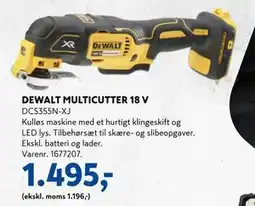 Davidsen DEWALT MULTICUTTER 18 V, DKK 1495 tilbud