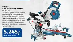 Davidsen BOSCH KAP-/GERINGSSAV 230 V, DKK 5245 tilbud
