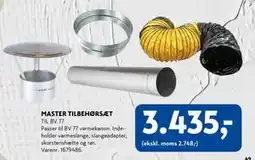 Davidsen MASTER TILBEHØRSÆT, DKK 3435 tilbud
