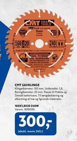 Davidsen CMT SAVKLINGE, DKK 300 tilbud