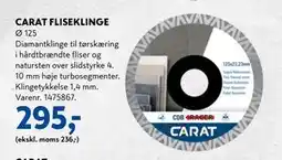 Davidsen CARAT FLISEKLINGE, DKK 295 tilbud