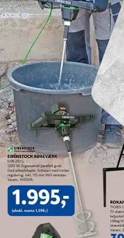 Davidsen EIBENSTOCK RØREVÆRK, DKK 1995 tilbud