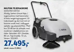 Davidsen NILFISK FEJEMASKINE, DKK 27495 tilbud