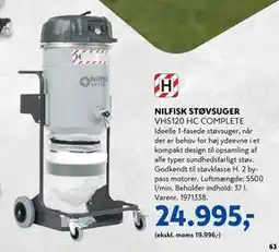 Davidsen NILFISK STØVSUGER, DKK 24995 tilbud
