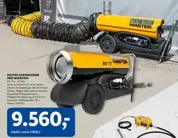 Davidsen MASTER VARMEKANON MED SKORSTEN, DKK 9560 tilbud