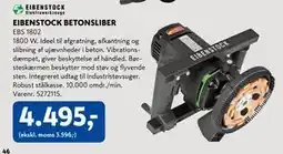 Davidsen EIBENSTOCK BETONSLIBER, DKK 4495 tilbud