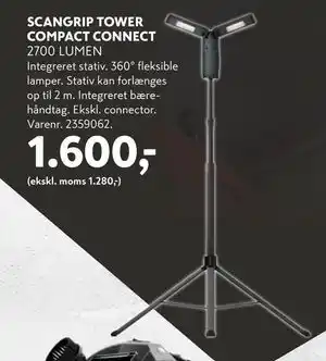 Davidsen SCANGRIP TOWER COMPACT CONNECT, DKK 1600 tilbud