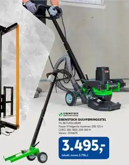 Davidsen EIBENSTOCK GULVFØRINGSSTEL, DKK 3495 tilbud