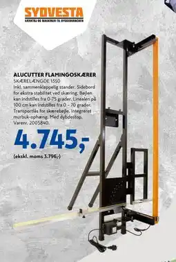 Davidsen ALUCUTTER FLAMINGOSKÆRER, DKK 4745 tilbud