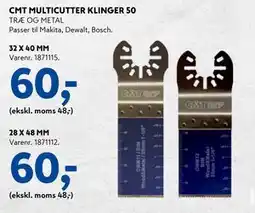 Davidsen CMT MULTICUTTER KLINGER 50, DKK 60 tilbud