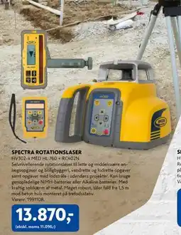 Davidsen SPECTRA ROTATIONSLASER, DKK 13870 tilbud