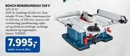 Davidsen BOSCH BORDRUNDSAV 230 V, DKK 7995 tilbud