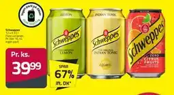 Fleggaard Schweppes, DKK 39.99 tilbud