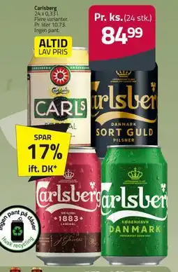 Fleggaard Carlsberg, DKK 84.99 tilbud