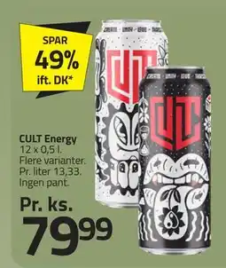 Fleggaard CULT Energy, DKK 79.99 tilbud