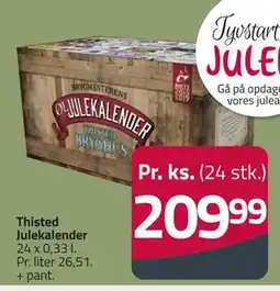 Fleggaard Thisted Julekalender, DKK 209.99 tilbud