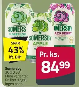 Fleggaard Somersby, DKK 84.99 tilbud