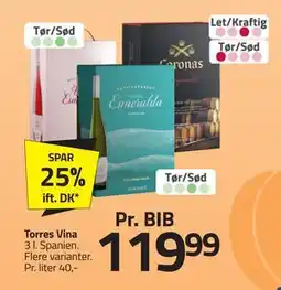 Fleggaard Torres Vina, DKK 119.99 tilbud
