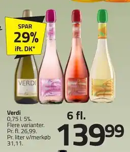 Fleggaard Verdi, DKK 139.99 tilbud