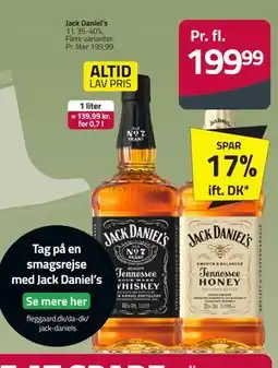 Fleggaard Jack Daniel’s, DKK 199.99 tilbud