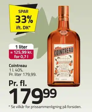 Fleggaard Cointreau, DKK 179.99 tilbud