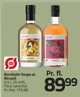 Fleggaard Bornholm Snaps el. Akvavit, DKK 89.99 tilbud