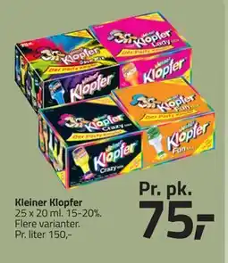 Fleggaard Kleiner Klopfer, DKK 75 tilbud