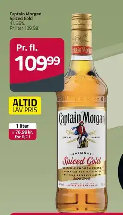 Fleggaard Captain Morgan Spiced Gold, DKK 109.99 tilbud