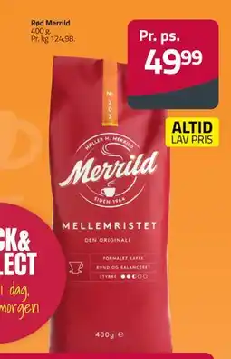 Fleggaard Rød Merrild, DKK 49.99 tilbud