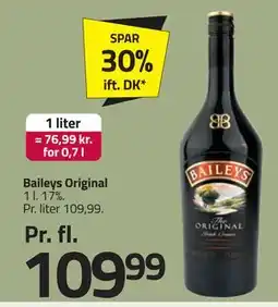Fleggaard Baileys Original, DKK 109.99 tilbud