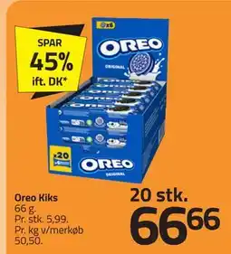 Fleggaard Oreo Kiks, DKK 66.66 tilbud