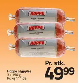 Fleggaard Hoppe Løgpølse, DKK 49.99 tilbud