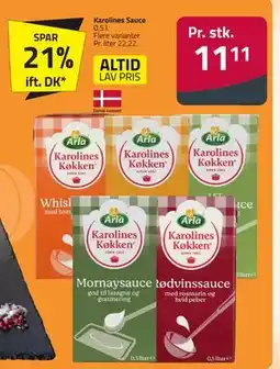 Fleggaard Karolines Sauce, DKK 11.11 tilbud