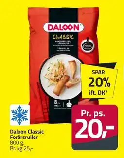 Fleggaard Daloon Classic Forårsruller, DKK 20 tilbud