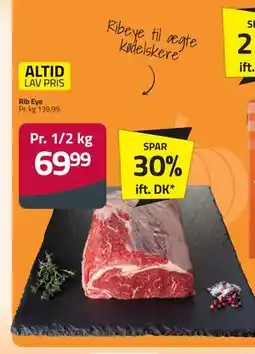 Fleggaard Rib Eye, DKK 69.99 tilbud